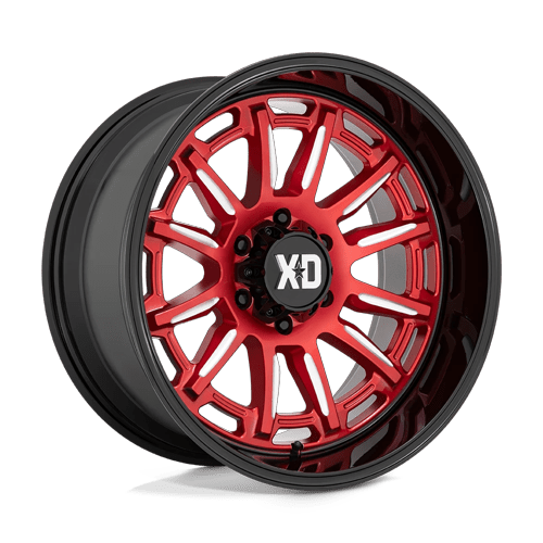 XD865 20X9 6X135 RED-MILL BLK-LP 00MM