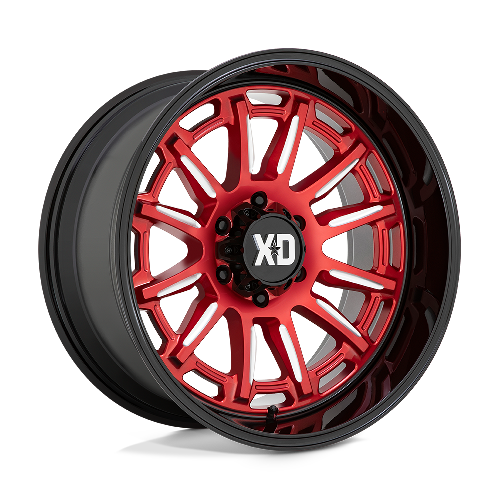 XD865 20X9 6X5.5 RED-MILL BLK-LP 00MM