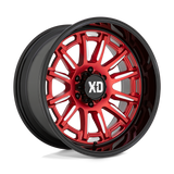 XD865 20X9 6X135 RED-MILL BLK-LP 18MM