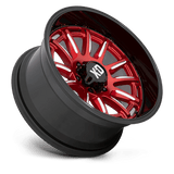 XD865 20X9 6X5.5 RED-MILL BLK-LP 18MM
