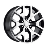 PR169BM 22X9 6X5.5 78.1 G-BLK MCH-SPK 28