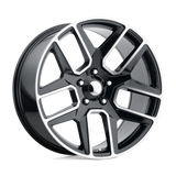 PR192BM 22X10 6X5.5 78.1 G-BLK MACH 25MM