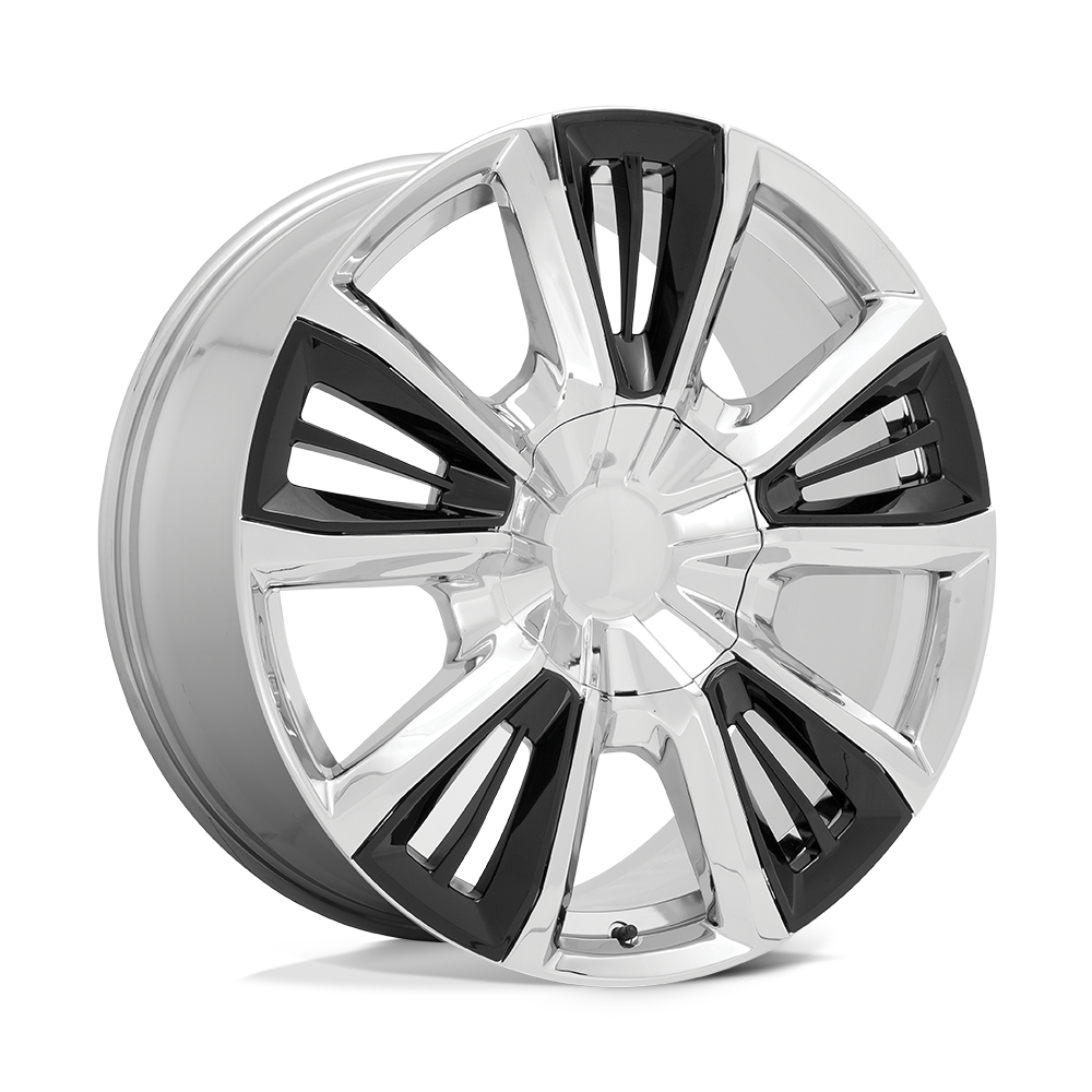 PR212CG 22X9 6X5.5 78.1 CHR BLK-ACC 28MM