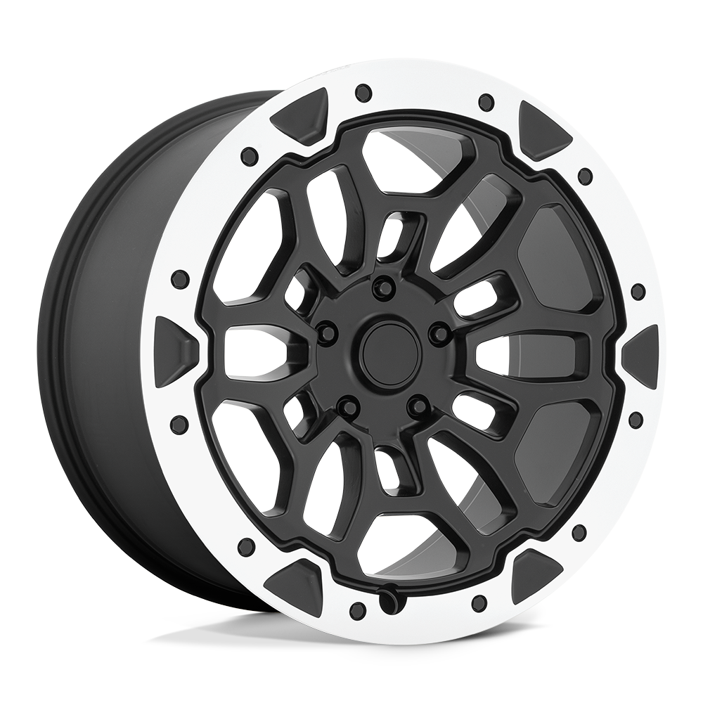 PR215BM 22X10 6X5.5 78.1 M-BLK MACH 19MM