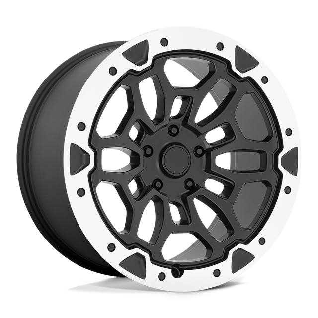 PR215BM 22X10 6X5.5 78.1 M-BLK MACH 19MM