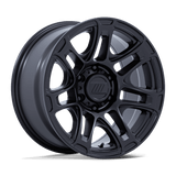ROUGHNECK 17X8.5 6X4.5 66 +0 M-BLK