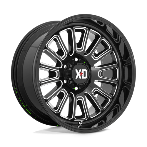 XD864 ROVER 22X12 6X5.5 G-BLK MILL -44