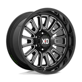 XD864 ROVER 22X12 6X5.5 G-BLK MILL -44