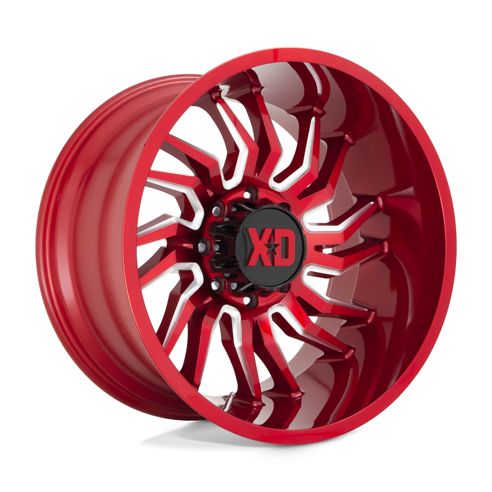 XD858 22X12 8X6.5 CANDY RED MILLED -44MM