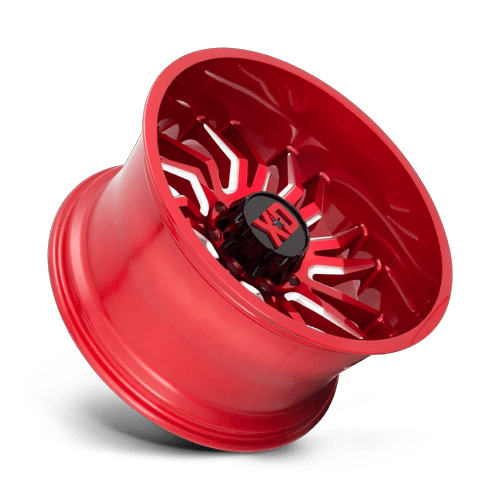 XD858 22X10 8X6.5 CANDY RED MILLED -18MM
