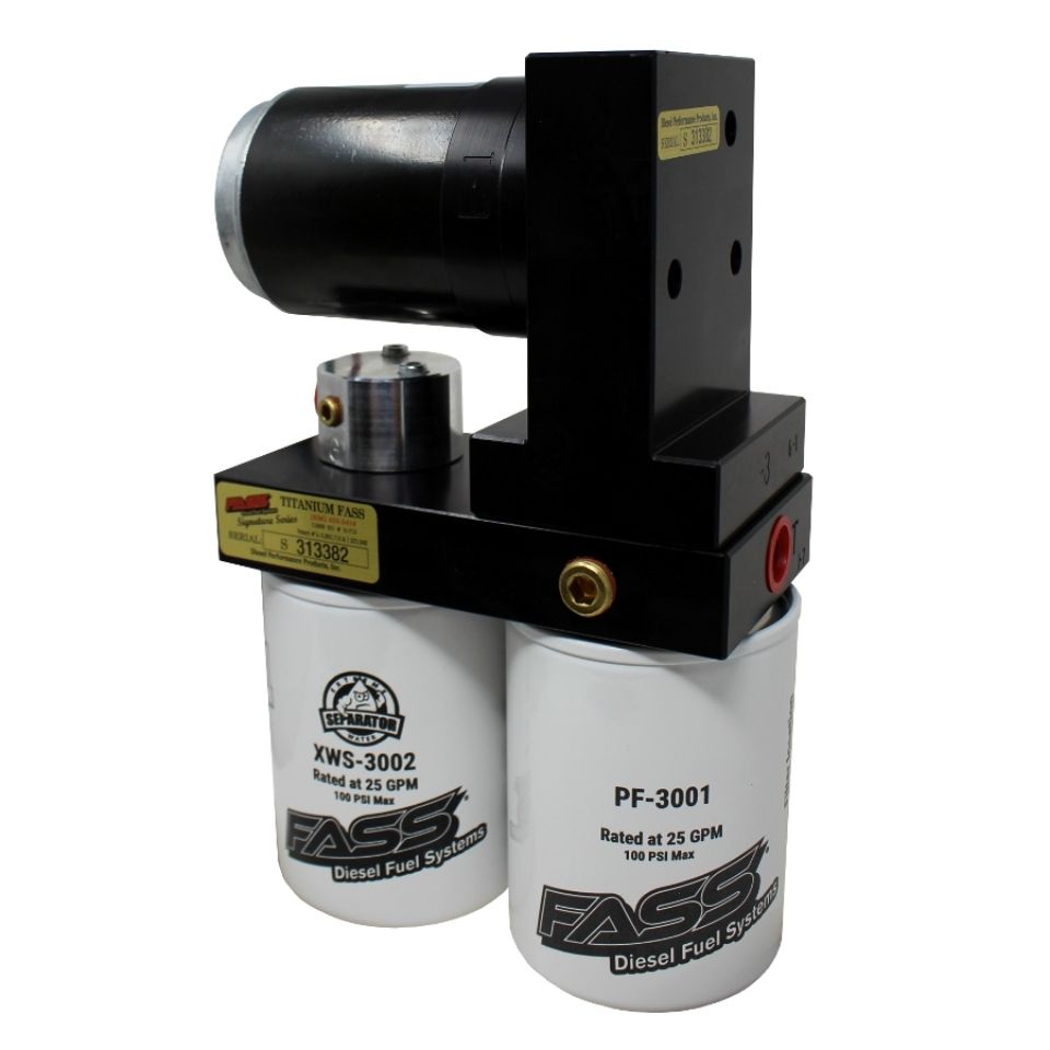 Titanium Signature Series Plus Fuel System for 2000-2005 Ford Excursion Powerstroke 6.0L and 7.3L (Stock-700hp) FASS