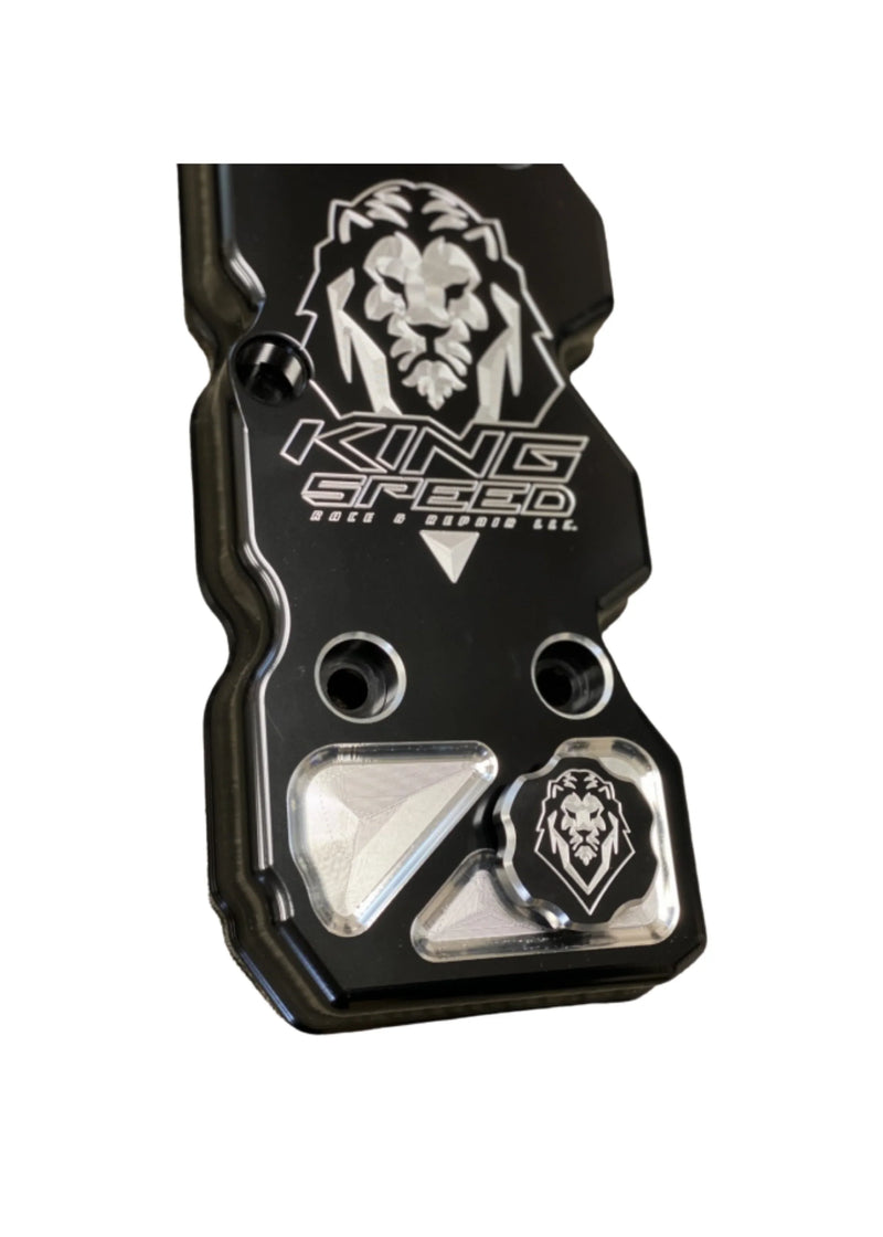 Kingspeed  03-05 Dodge Ram Billet Valve Cover Anodized Black