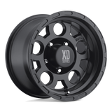 XD122 17X9 6X5.5 MATTE BLACK -6MM KIT