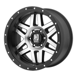 XD128 20X10 8X170 BLUE TINT CLEAR -24MM