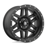 XD128 16X8 8X6.5 S-BLK 00MM
