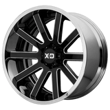 XD200 22X10 8X180 CHROME/CHROME -18MM