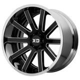XD200 22X10 8X180 CHROME/CHROME -18MM