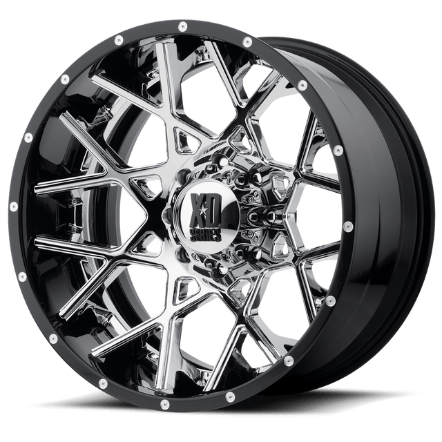 XD203 22X10 6X135 G-BLK/G-BLK/MILL -18MM