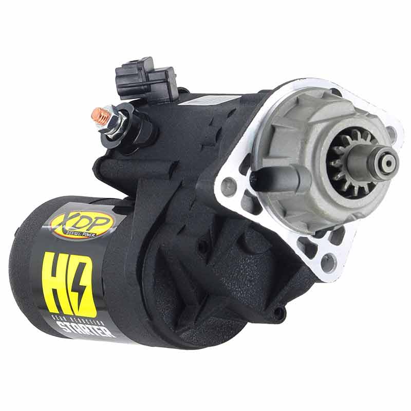 XDP Gear Reduction Starter 03-06 Dodge 5.9L Cummins Wrinkle Black XD258