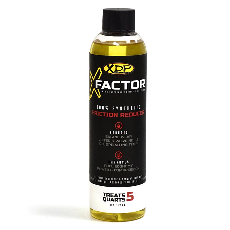 XDP High Performance Oil Additive Diesel Engines 8 Oz. Bottle Treats 5 Quarts X-Factor XD275