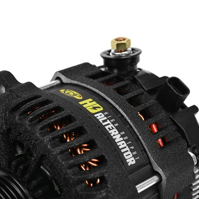 XDP Wrinkle Black HD High Output Alternator 2011-2019 GM 6.6L Duramax XD350