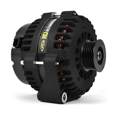 XDP Wrinkle Black HD High Output Alternator 2007.5-2010 GM 6.6L Duramax LMM XD351