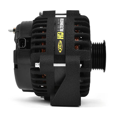 XDP Wrinkle Black HD High Output Alternator 2007.5-2010 GM 6.6L Duramax LMM XD351