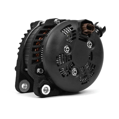 XDP Wrinkle Black HD High Output Alternator 2011-2016 Ford 6.7L Powerstroke XD352