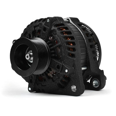 XDP Wrinkle Black HD High Output Alternator 2011-2016 Ford 6.7L Powerstroke XD352