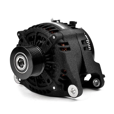 XDP Wrinkle Black HD High Output Alternator 2007.5-2018 Dodge 6.7L Cummins XD354