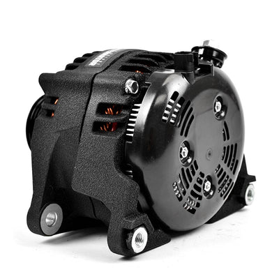 XDP Wrinkle Black HD High Output Alternator 2007.5-2018 Dodge 6.7L Cummins XD354