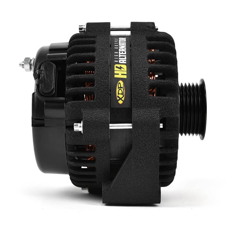 XDP Wrinkle Black HD High Output Alternator XD510 For 1990-1998 Dodge 5.9L Cummins