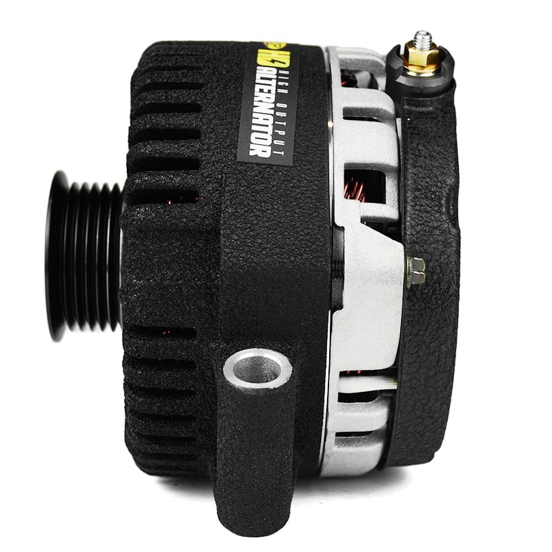 XDP Wrinkle Black HD High Output Alternator XD358 For 2003-2007 Ford 6.0L Powerstroke