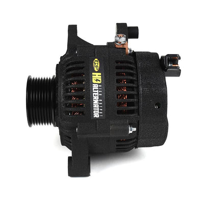 XDP Wrinkle Black HD High Output Alternator XD511 For 1998.5-2002 Dodge 5.9L Cummins