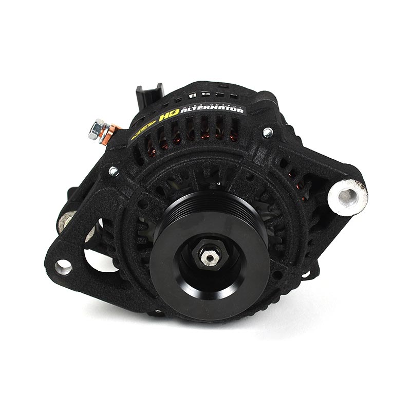 XDP Wrinkle Black HD High Output Alternator XD511 For 1998.5-2002 Dodge 5.9L Cummins