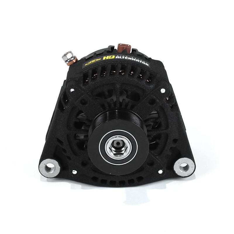 XDP Wrinkle Black HD High Output Alternator XD512 For 2003-2007 Dodge 5.9L Cummins