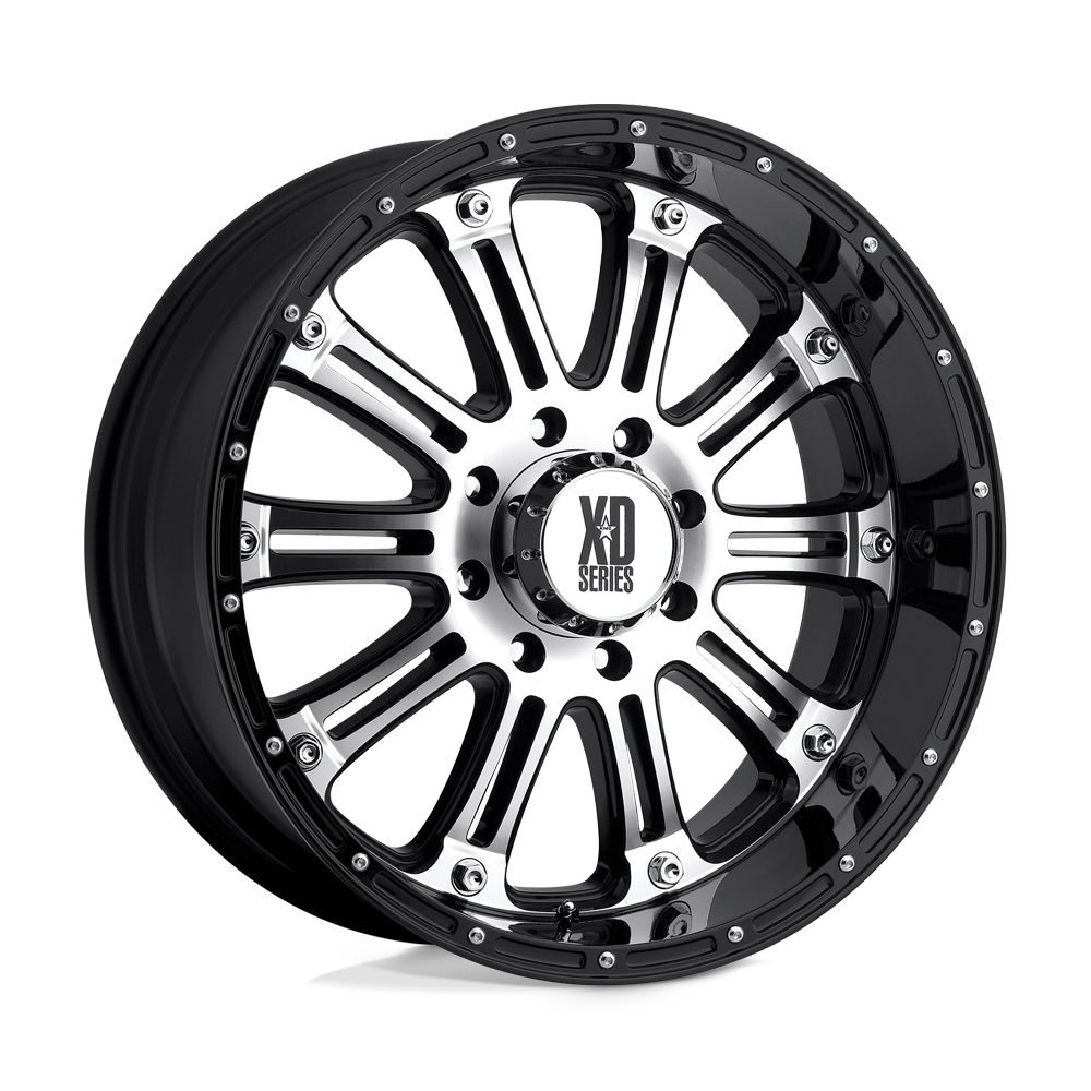 XD795 HOSS 16X8 8X6.5 G-BLK/MCH 0MM