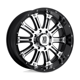 XD795 HOSS 16X8 8X6.5 G-BLK/MCH 0MM