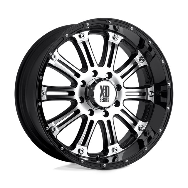 XD795 HOSS 16X8 8X6.5 G-BLK/MCH 0MM
