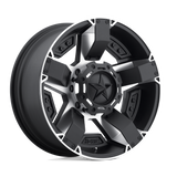 XD811 22X9.5 6X135/5.5 MACH-BLK 35MM
