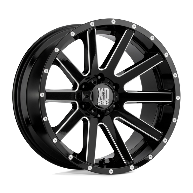 XD818 20X10 5X5.5 G-BLK MILL -24MM