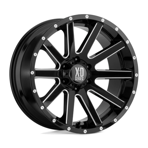XD818 17X9 6X4.5 S-BLK MILLED 30MM