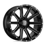 XD818 20X10 6X5.5 S-BLK MILLED -24MM