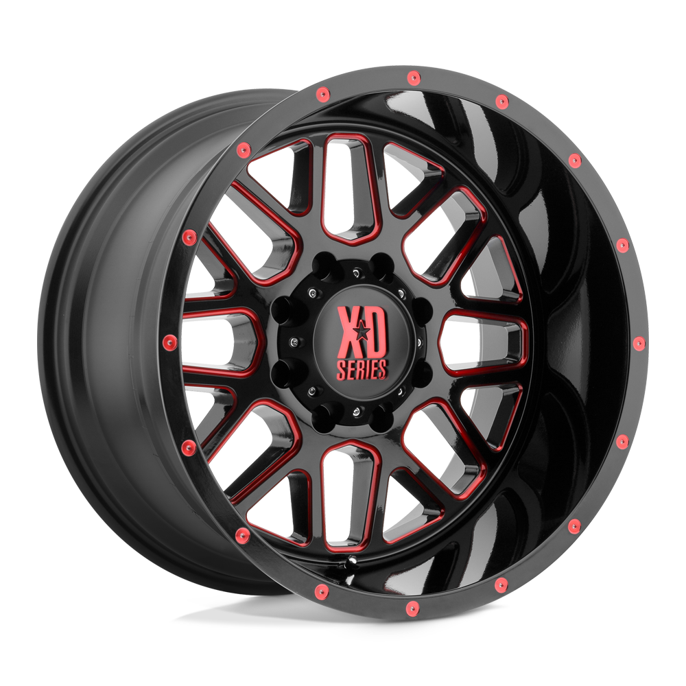 XD820 22X12 8X6.5 S-BLK MILL RTCC -44MM