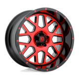XD820 17X8.5 6X5.5 S-BLK MACH RTCC 00MM