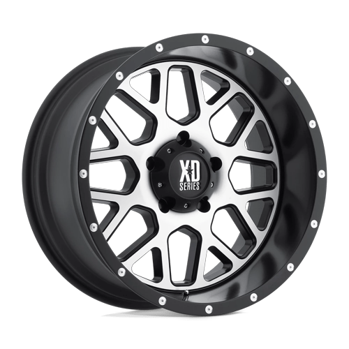 XD820 18X9 6X5.5 106.25 S-BLK MACH +18