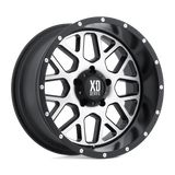 XD820 20X9 6X135 S-BLK MACH BTCC 18MM