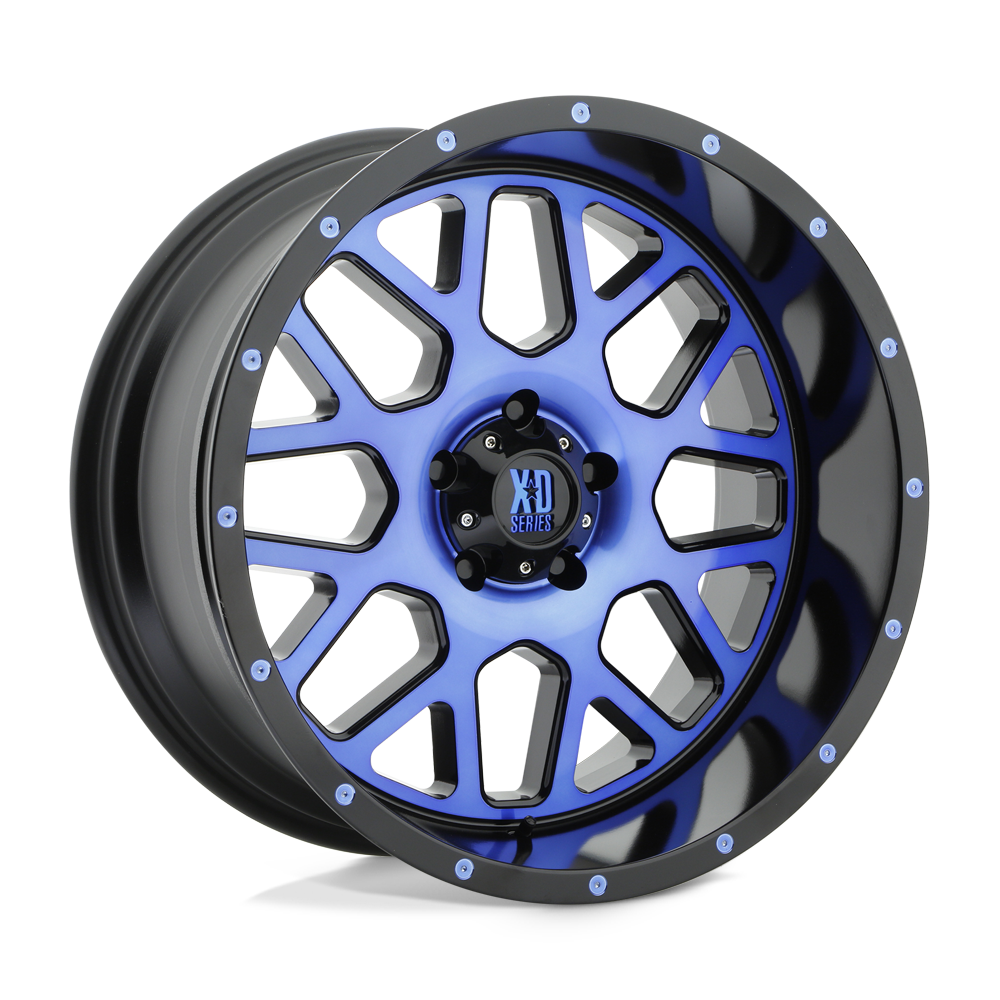 XD820 18X9 6X135 S-BLK MACH BTCC -12MM