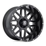 XD820 20X10 8X6.5 SATIN BLACK -24MM