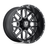 XD820 20X9 6X5.5 S-BLK MILL 00MM